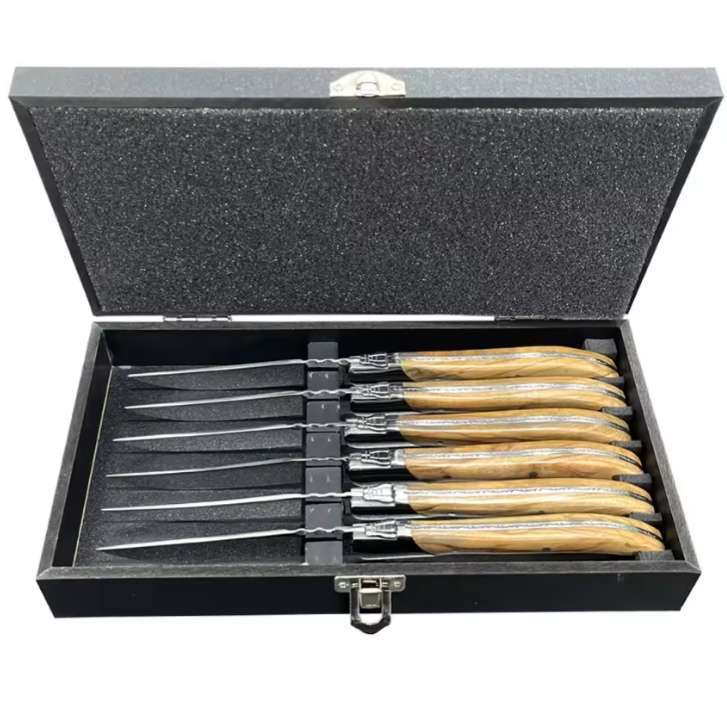 Juego Cuchillos De Mesa Fileteros Premium Estuche De Lujo Yusenzu - Cuchillo de Alta Calidad Yusenzu